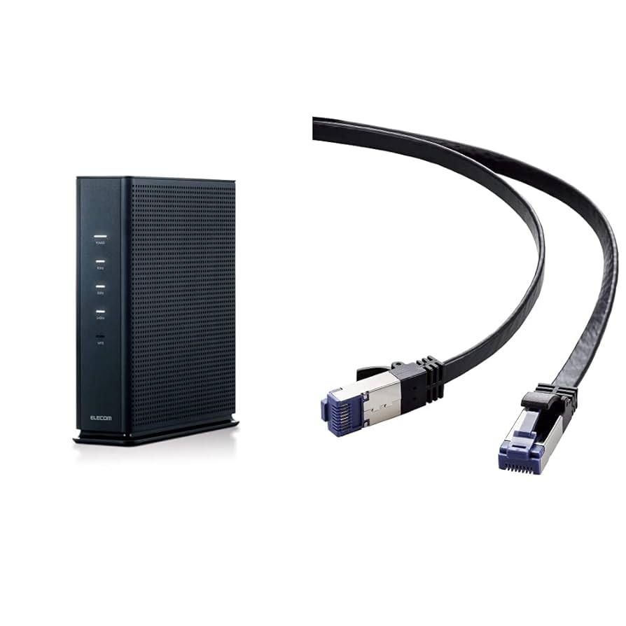 【期間限定値下げ】エレコム 無線LAN WiFi ルーター Wi-Fi6E Amazon | 【LANケーブル 1mセット】 エレコム 無線LAN WiFi